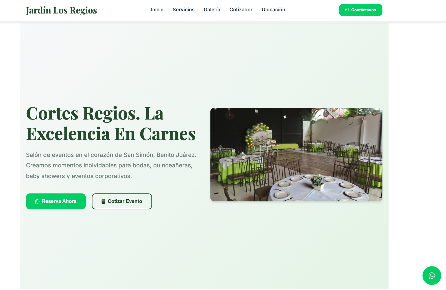 Jardín Los Regios